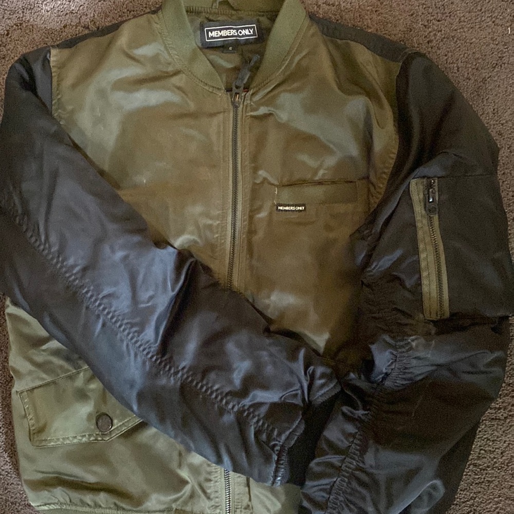 Members Only puffy jacket